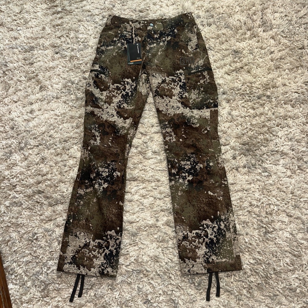 SHE Outdoor Oasis Pant TrueTimber Strata Camo Hunting Pants Women Small NWT